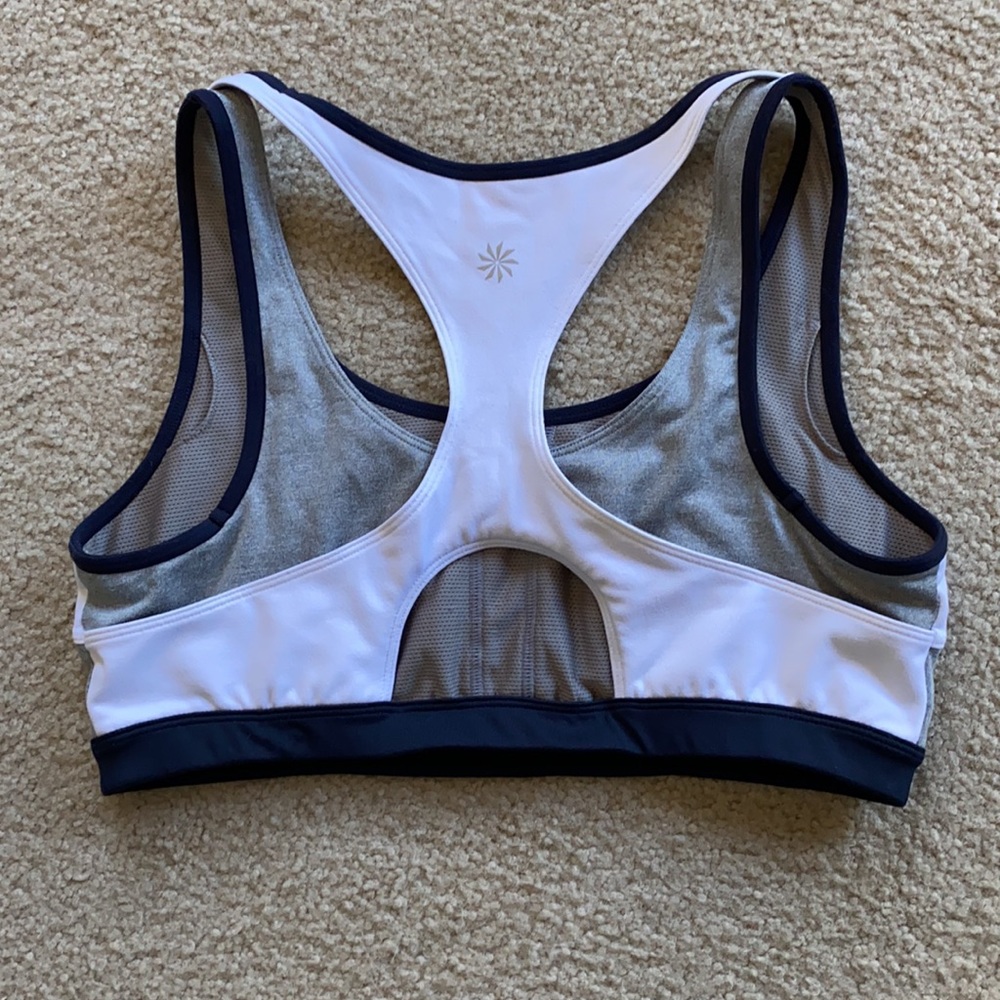 Athleta Color Block Triple Dare Bra. - Picture 3 of 4